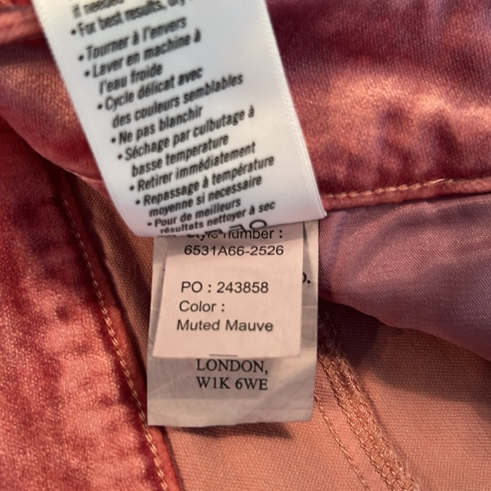 PAIGE Women's velvet Jeans - Picture 6 of 7
